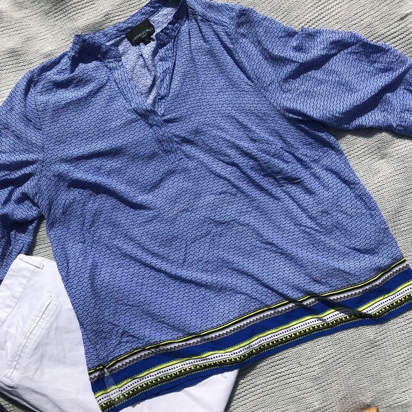 Cynthia Rowley Boho V Neck Tunic - Picture 3 of 5